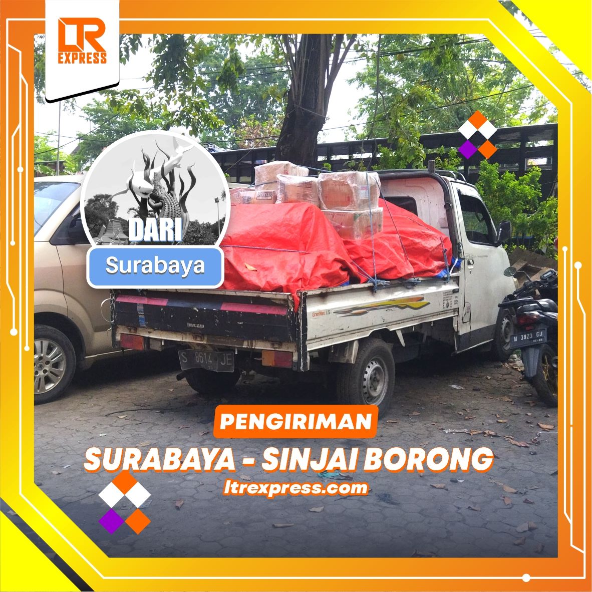Ekspedisi Surabaya ke Sinjai Borong